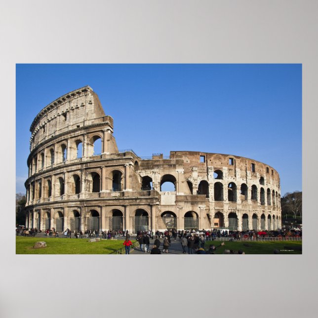 Póster Coliseo romano (Frente)