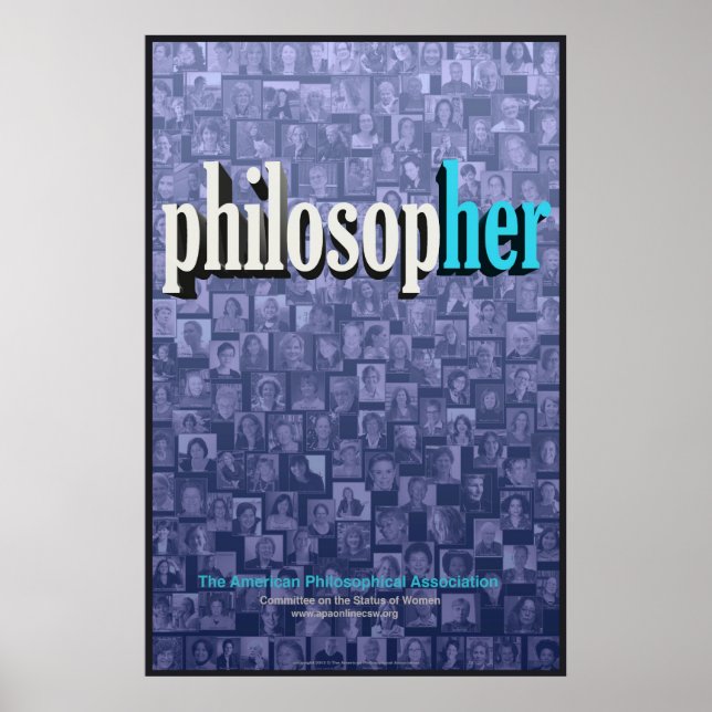 Póster Collage 1 (Blue) Poster (Frente)