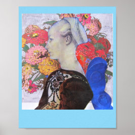 Póster Collage 2023 Blue Faerie