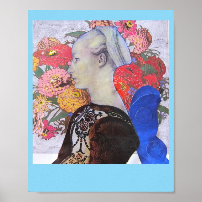 Póster Collage 2023 Blue Faerie (Frente)