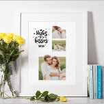 Póster Collage Couple Photo y Abrazos Y Besos Frases Amor<br><div class="desc">Collage Couple Photo y Abrazos Y Besos Frases Amor</div>