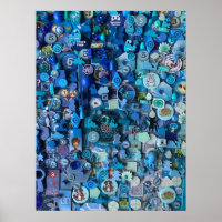 Collage de componentes de juego de mesa