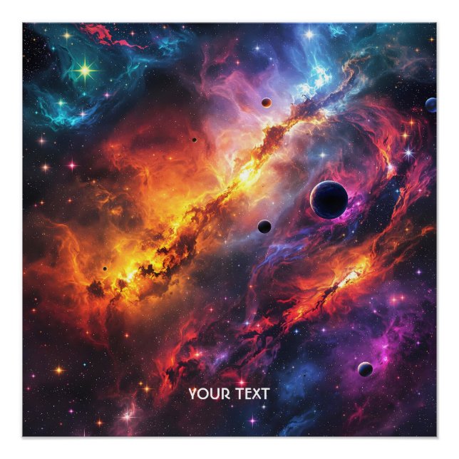 Póster Collage de escenas de escenas de espacio silencios (Anverso)