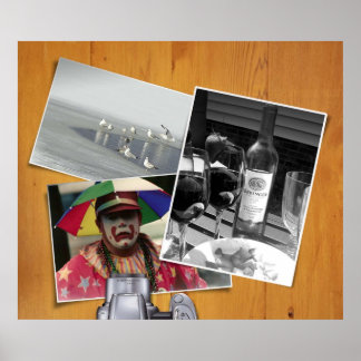 Póster Collage de fotos