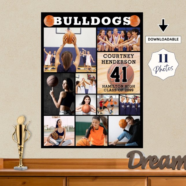 Póster Collage de fotos 11 de la noche del baloncesto (Subido por el creador)