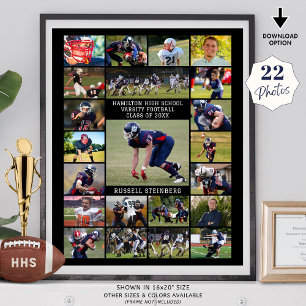 Póster Collage de fotos 22 Deportes de secundaria