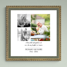 Collage de fotos 3 Foto Monumento funerario simple