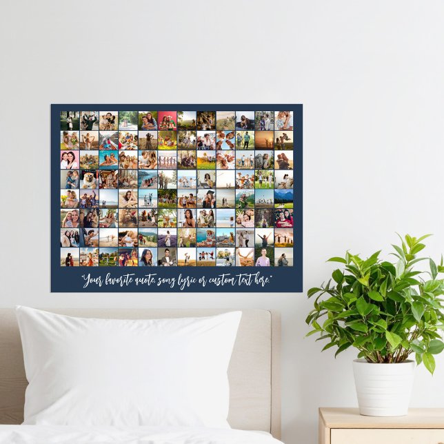 Póster Collage de fotos 96 personalizado y moderno simple (Subido por el creador)