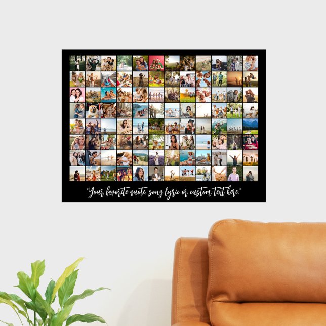 Póster Collage de fotos 96 personalizado y moderno simple (Subido por el creador)