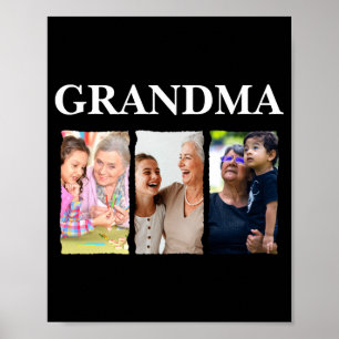Póster Collage de Fotos Abuela D Familia