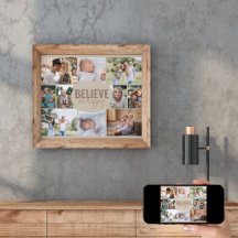 Collage de fotos Cree Ser Feliz Multiimagen