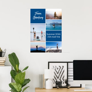 Póster Collage de fotos de Adventura para siempre Persona