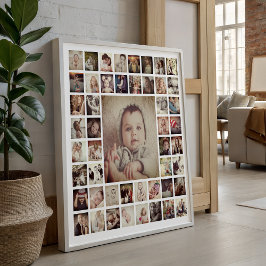 Póster Collage de fotos de filtro Keepsake personalizado