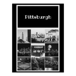 Póster Collage de fotos de imágenes poster-Pittsburgh