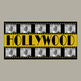 Póster Collage de fotos de película de Rótulo de Hollywoo