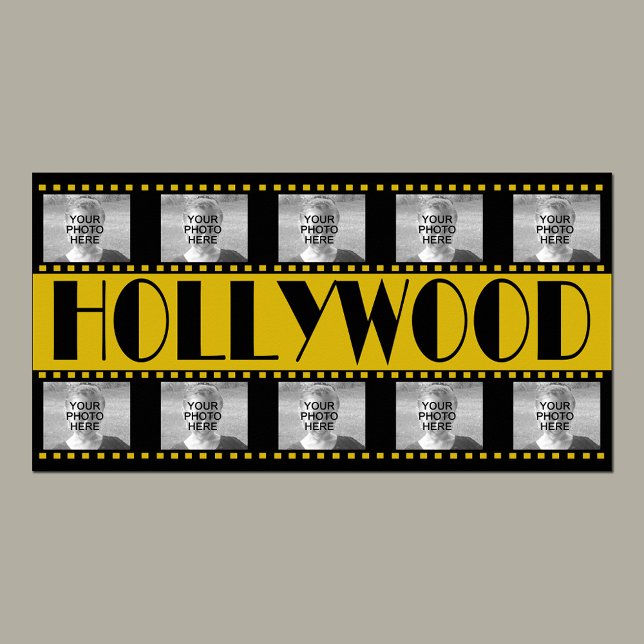 Póster Collage de fotos de película de Rótulo de Hollywoo (Subido por el creador)