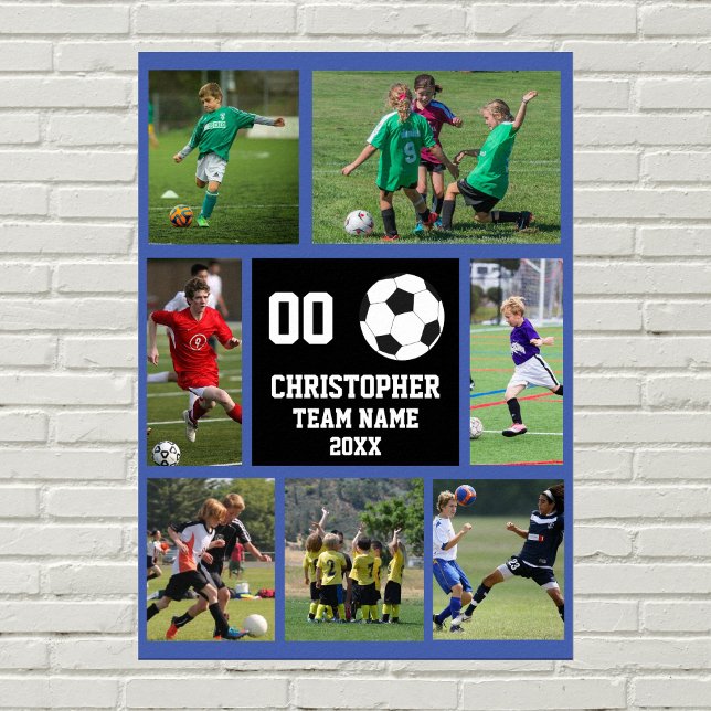 Póster collage de fotos de Soccer 7 - Nombre, equipo, año (Subido por el creador)