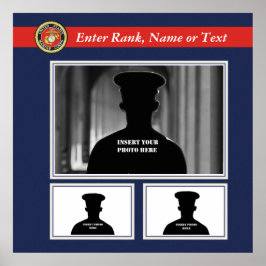 Póster Collage de fotos del Cuerpo de Marines