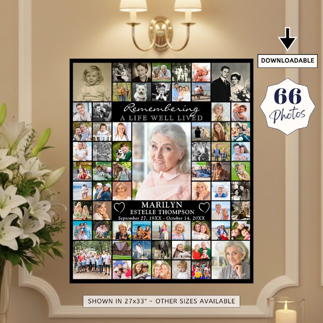 Póster Collage de Fotos del Memorial 66 (Subido por el creador)