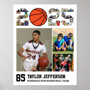 Póster Collage de fotos Deportivo Senior 2025 del equipo 