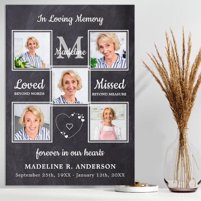 Póster Collage de fotos Memorial En El Funeral De La Memo (Subido por el creador)