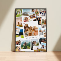 Collage de fotos moderno de carátula de imágenes