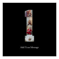 Collage de fotos número 1 en blanco y negro