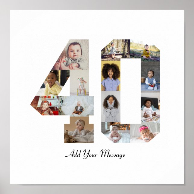 Póster Collage de fotos número 40 (Frente)