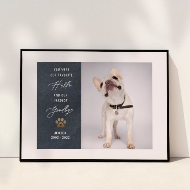 Póster Collage de Fotos Personalizadas de Mascotas Fallec (Subido por el creador)