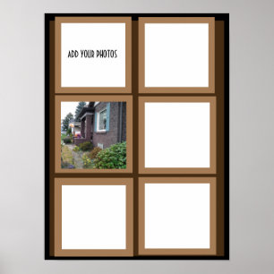 Póster COLLAGE DE FOTOS personalizado