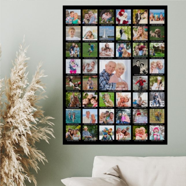 Póster Collage de fotos personalizado 45 con subtítulos e (Subido por el creador)