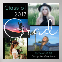 Collage de fotos Personalizado de graduados