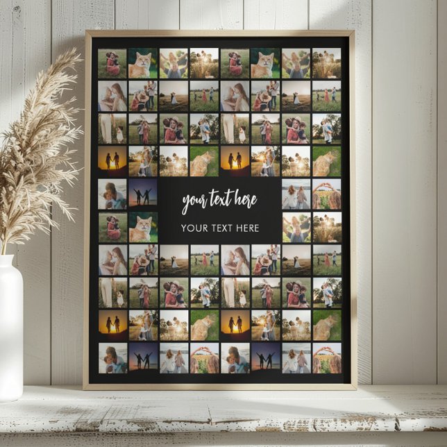 Póster Collage de fotos personalizado moderno (Subido por el creador)