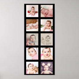 Póster collage de fotos Personalizado personalizado