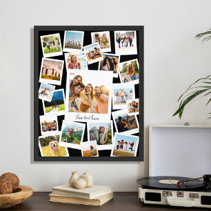 Póster Collage de fotos Retro Instant Film Picture 21