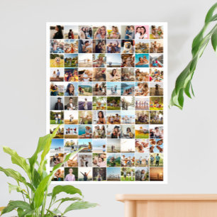 Póster Collage de fotos sencillo y moderno 88
