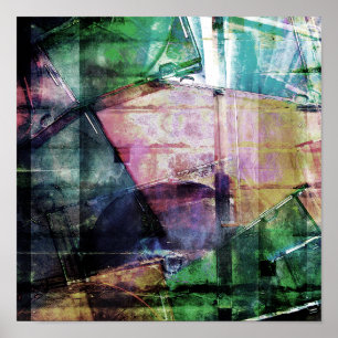 Póster Collage de Fundas de CD de época