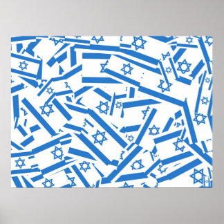 Póster Collage de Israel