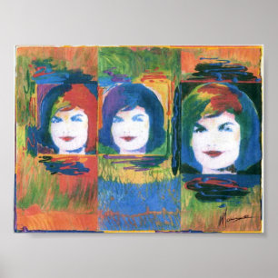 Póster Collage de Jackie Kennedy