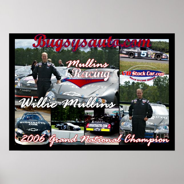 Póster Collage de la Carreras Mulling (Frente)