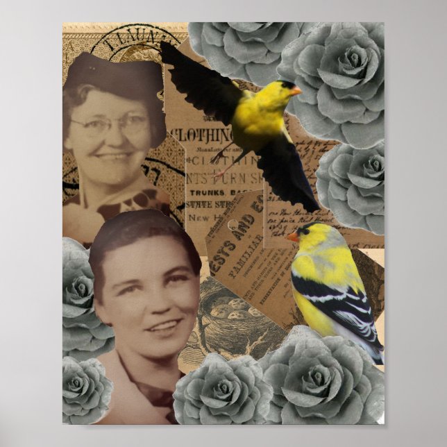 Póster Collage de Mazie y Lessie (Frente)