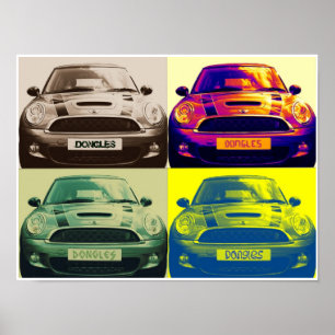 Póster Collage de Mini Cooper (poster)