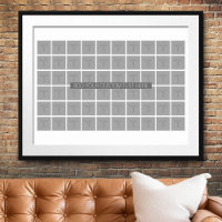 Collage de plantillas de fotos de 60 - Puede edita