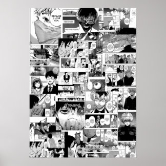 Póster Collage de Tokio