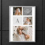 Póster Collage familiar personalizado<br><div class="desc">Collage familiar personalizado</div>