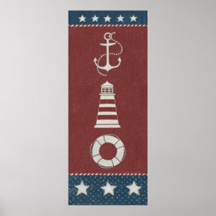 Póster Collage náutico 1