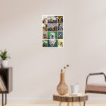 Póster Collage personalizado de 12 fotos<br><div class="desc">Poster personalizado de 12 Collages de fotos de Ricaso Captura tus recuerdos favoritos en una impresionante pantalla! Este poster de personalizable cuenta con 12 franjas fotográficas, perfectas para mostrar momentos de viaje, retratos familiares, instantáneas de mascotas o cualquier cosa que te guste. Con una plantilla fácil de usar, puedes subir...</div>