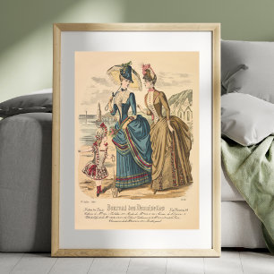 Póster Collage publicitario de las marchas victorianas de