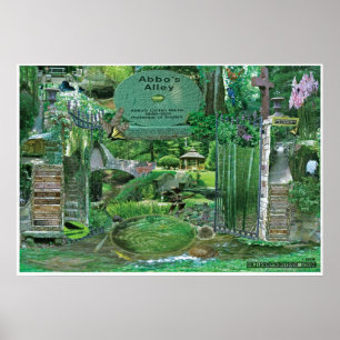 Póster Collage Sewanee, TN OlioStudios.com del callejón