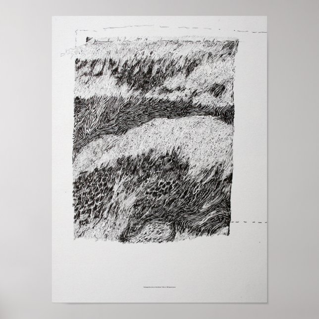 Póster Collages Bruyants Artist's Book First page Poster (Frente)